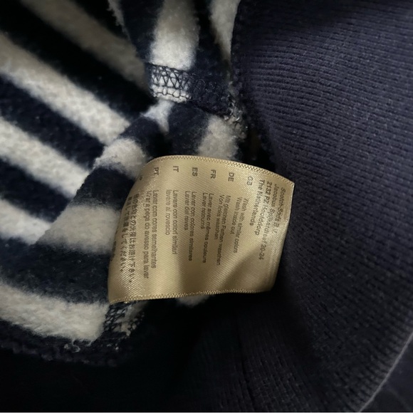 SCOTCH & SODA All Day Easy Wear Striped Sweatshirt size medium - Picture 7 of 7